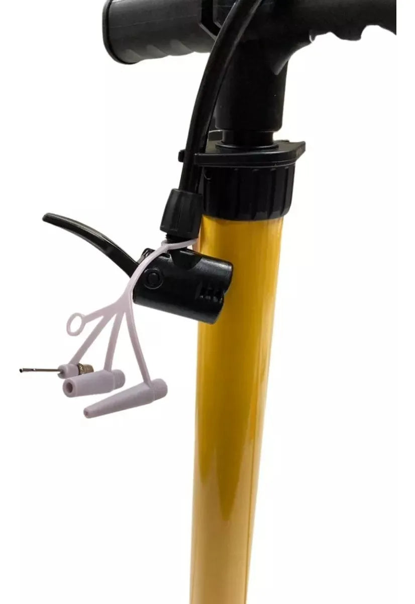 Bombín De Pie Alta Presión 7 Bar (101 Psi) - Uyustools Amarillo