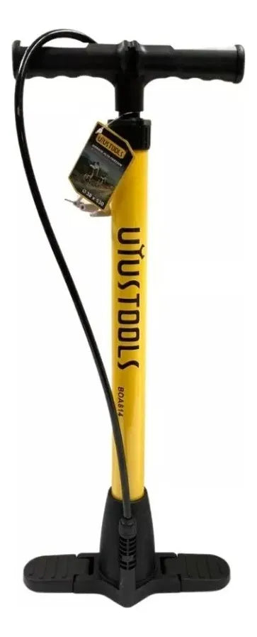 Bombín De Pie Alta Presión 7 Bar (101 Psi) - Uyustools Amarillo