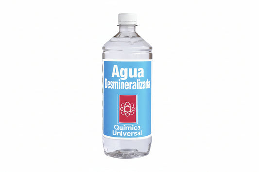 Agua desmineralizada 1 lt.